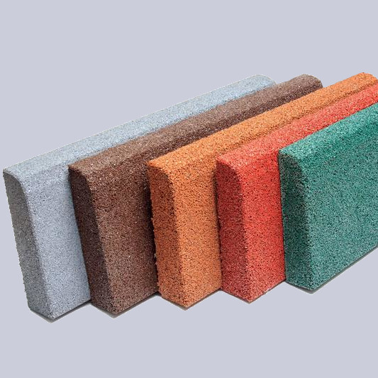 Бордюры из резиновой крошки Union Polymers