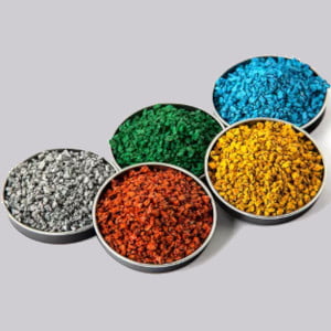 Окрашенная резиновая крошка Union Polymers