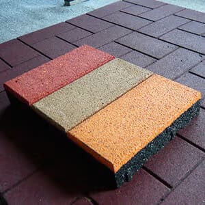 Плитка из резиновой крошки Union Polymers